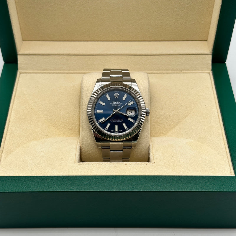 Rolex Datejust 41mm Blue dial