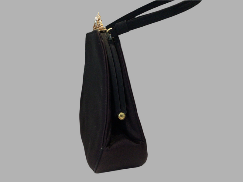 Black Nat Lewis Vintage Carry all Purse