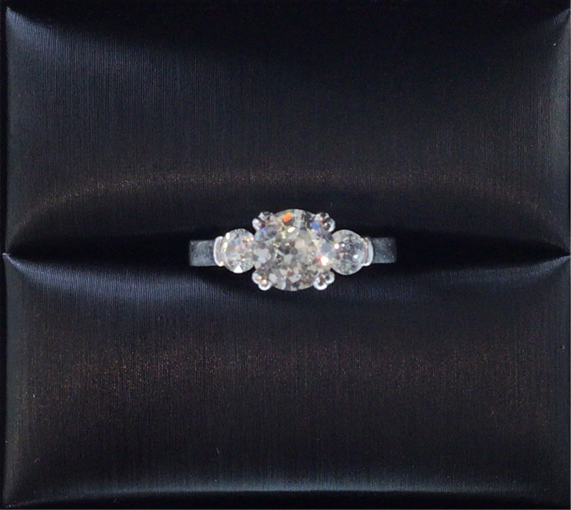 Platinum and Diamond Engagement Ring