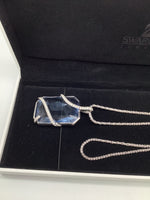 Swarovski Blue Crystal Necklace