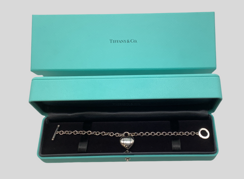 Tiffany & Co Heart and T-Bar bracelet