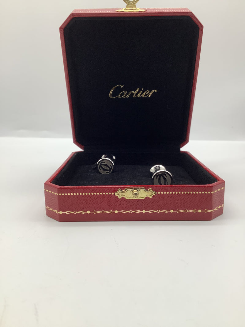 Cartier Silver Cufflinks