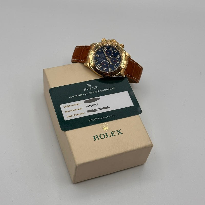 18K Yellow Gold Rolex Daytona