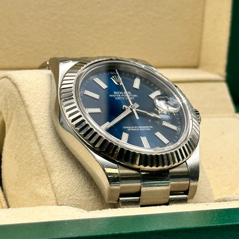 Rolex Datejust 41mm Blue dial