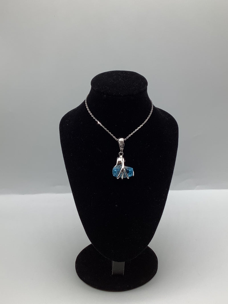 Blue Topaz Pendant