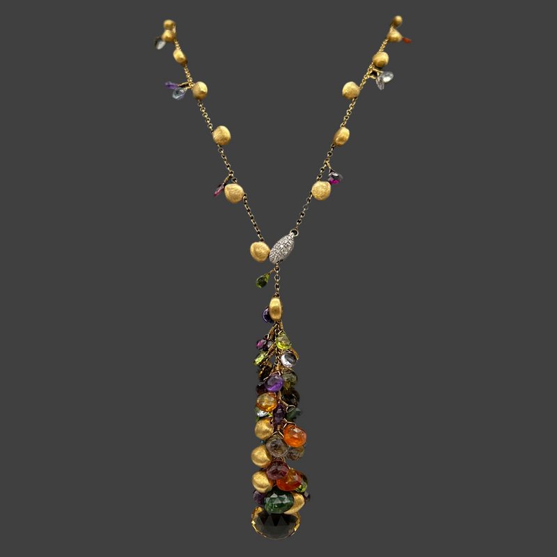 Marco Bicego Africa Collection Chandelier Necklace - Multi Stone