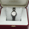 Cartier Stainless Steel Ballon Blue Small