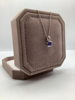 Tanzanite and Diamond Necklace