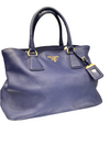 Prada Vitello Phenix Top Handle Bag