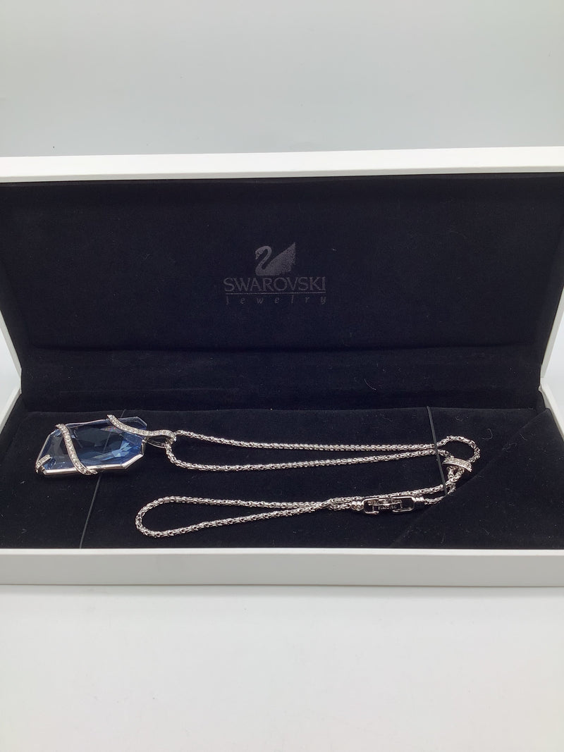 Swarovski Blue Crystal Necklace