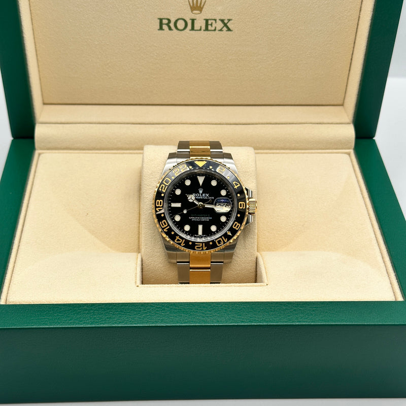 Rolex GMT II Steel And Gold