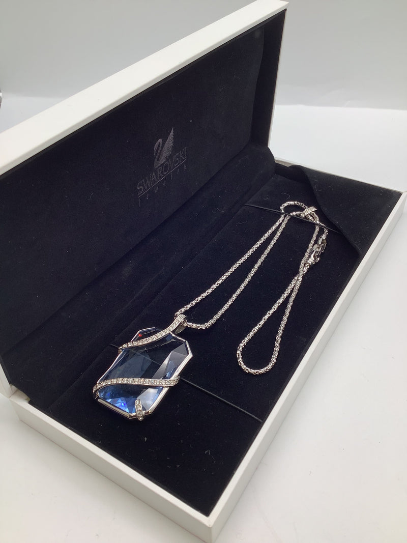 Swarovski Blue Crystal Necklace