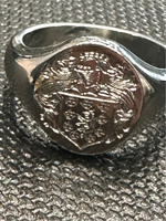 Platinum Signet Ring