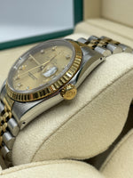 Rolex Datejust Diamond Champagne Dial Stainless Steel