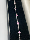 Pink Sapphire Bracelet