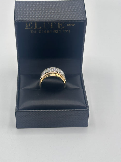 Gold And Diamond Men’s Ring
