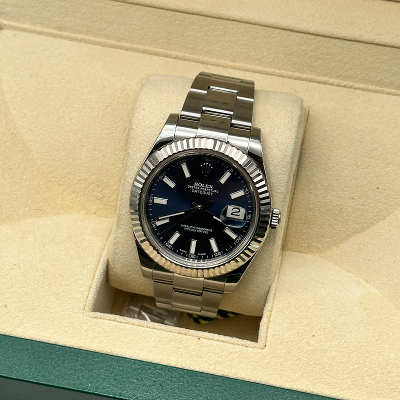 Rolex Datejust 41mm Blue dial