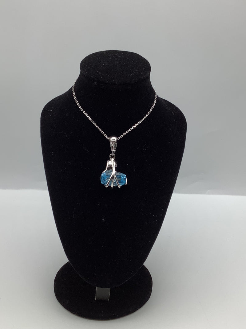 Blue Topaz Pendant