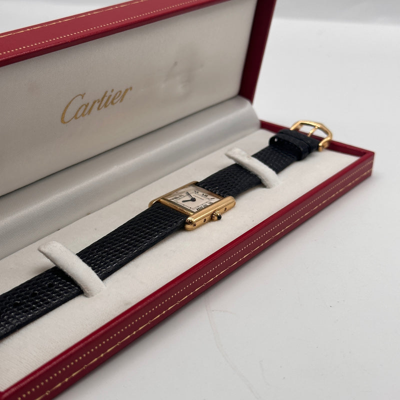 Cartier Tank Louis 18k Yellow Gold