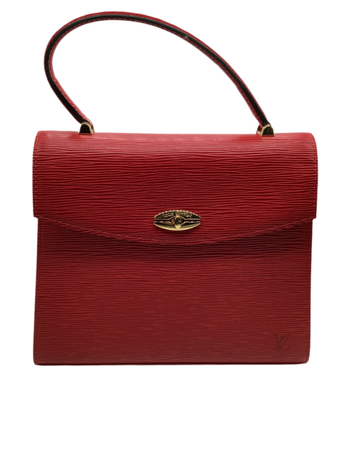 Louis Vuitton Red Malesherbles Handbag