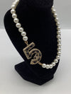 Chanel Pearl '5' Necklace