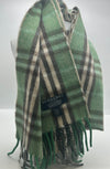 Burberry Muffler Green Scarf