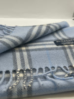 Burberry Blue Muffler Scarf