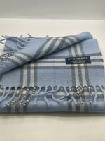 Burberry Blue Muffler Scarf