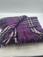 Burberry Purple Muffler Scarf