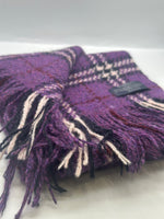 Burberry Purple Muffler Scarf