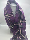 Burberry Purple Muffler Scarf