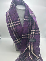 Burberry Purple Muffler Scarf