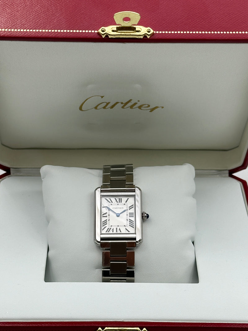 Cartier Tank Solo Small Stainless Stee