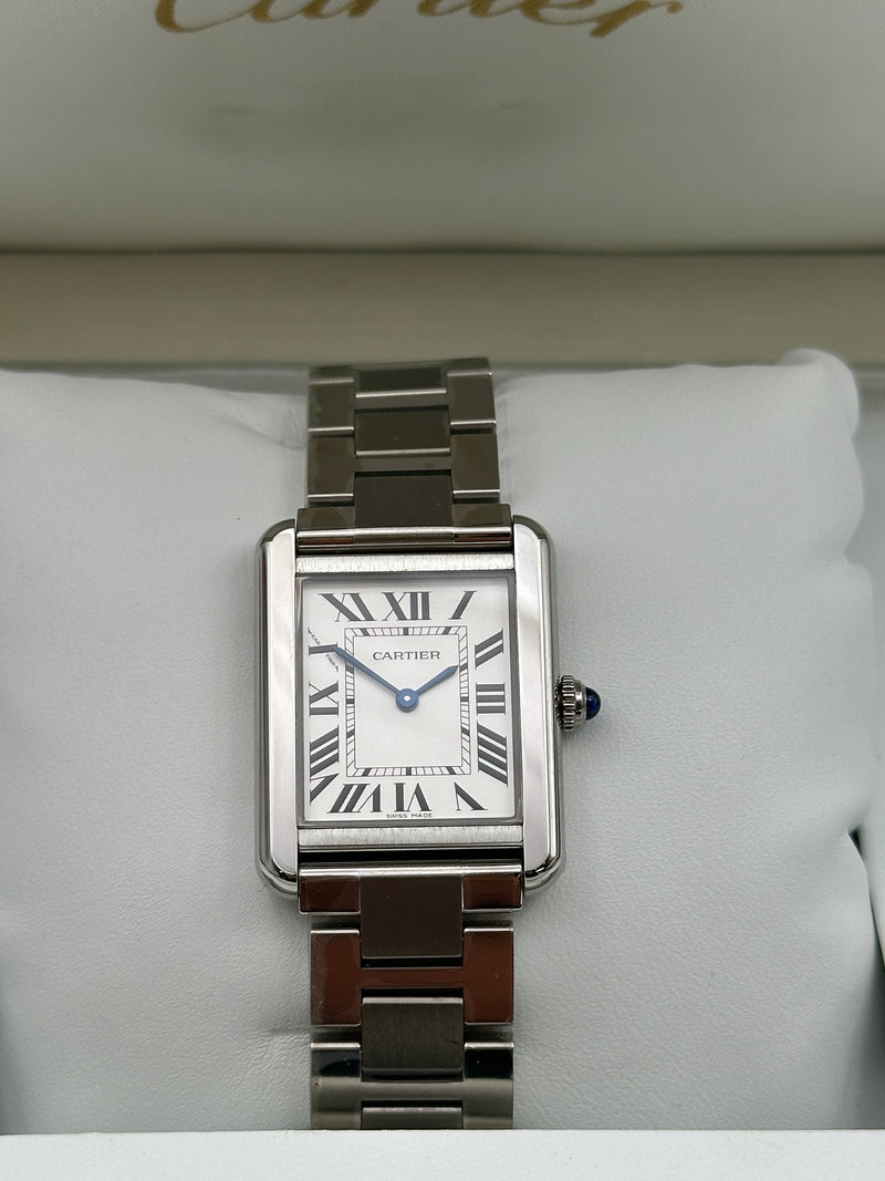 Cartier Tank Solo Small Stainless Stee