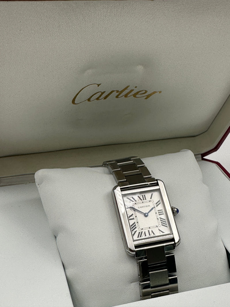 Cartier Tank Solo Small Stainless Stee