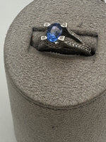 Sapphire and Diamond Ring