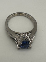 Sapphire and Diamond Ring