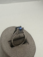 Sapphire and Diamond Ring