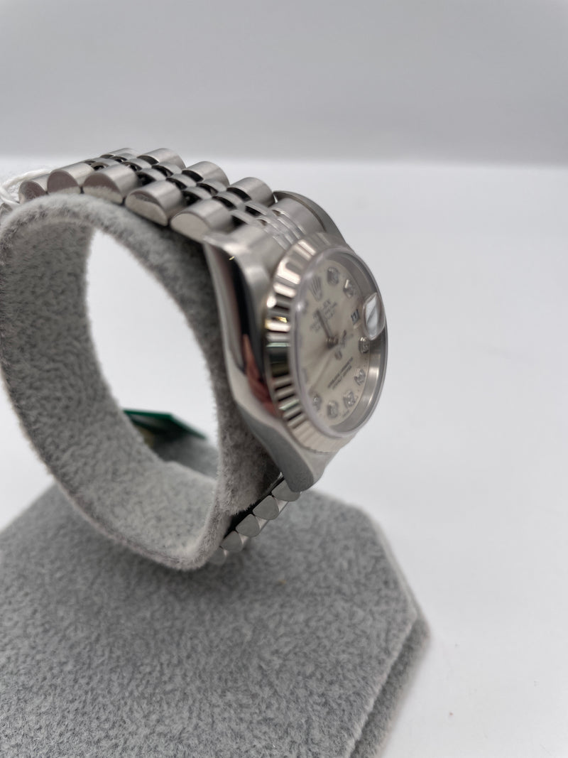 Rolex Lady Datejust Stainless Steel Diamond Dial