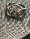 Platinum Signet Ring