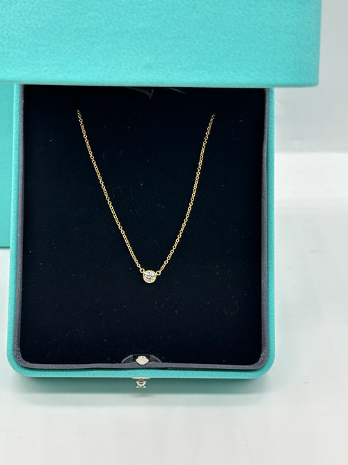 Tiffany & Co Gold and Diamond Necklace