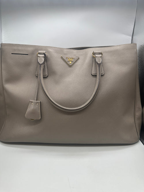 Prada Galleria Double Zip Tote Bag