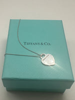 Tiffany Notes 727 Fifth Avenue Heart Necklace