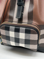 Burberry Tartan Print Backpack