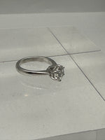 Platinum Solitaire Diamond Ring