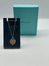 Tiffany Notes 727 Fifth Avenue Heart Necklace