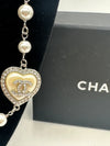 Chanel Silver and Pearl Necklace
