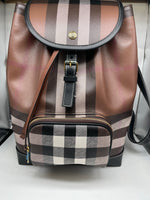 Burberry Tartan Print Backpack