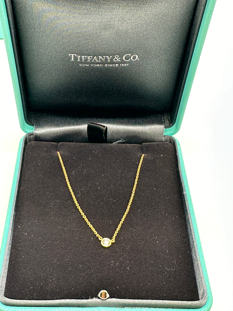 Tiffany & Co Gold and Diamond Necklace