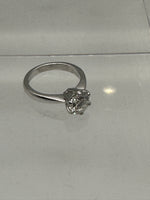 Platinum Solitaire Diamond Ring